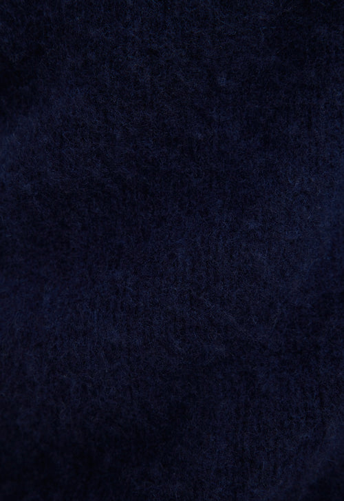 Jac+Jack Floss Wool Cashmere Sweater - Navy